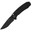 SOG BA1001BX Banner Button Lock USA Folding Pocket Knife With Black Anodized Aluminum Handle 2 SOG BA1001BX Banner Button Lock USA Folding Pocket Knife With Black Anodized Aluminum Handle -Sog Knives 214406 214423