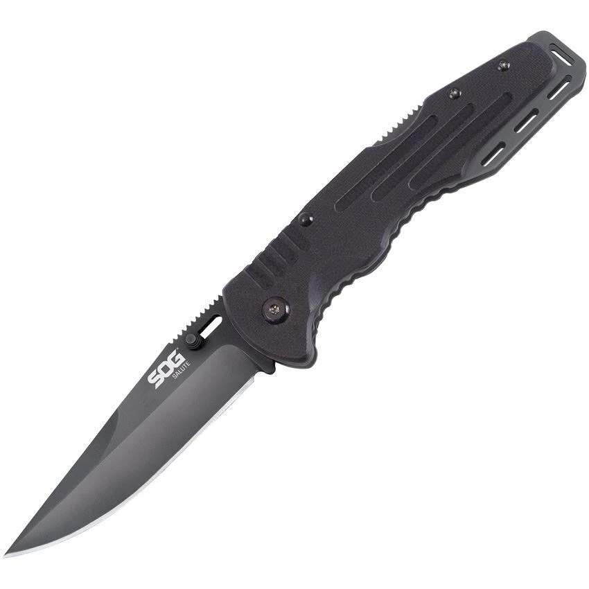 SOG SOG-FF11-CP Salute Lockback Black 3 SOG SOG-FF11-CP Salute Lockback Black