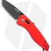 SOG Aegis AT Spring Assisted Tanto Knife Rescue Red GRN (3.1" Black)
