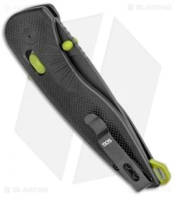 SOG Aegis AT Tanto AT-XR Lock Knife Black GRN W/Safety (3.13" Black) 8 SOG Aegis AT Tanto AT-XR Lock Knife Black GRN W/Safety (3.13" Black) -Sog Knives SOG Aegis AT TAnto Lock Black Black BHQ 122310 jr side