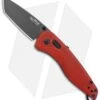 SOG Aegis AT Tanto AT-XR Lock Knife Red GRN W/Safety (3.1" Black)
