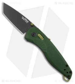 SOG Aegis AT Tanto AT-XR Lock Knife Forest/Moss GRN W/Safety (3.1" Black)