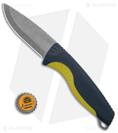 SOG Aegis FX Fixed Blade Knife Indigo/Acid Yellow (3.7" SW) 17-41-01-57 6 SOG Aegis FX Fixed Blade Knife Indigo/Acid Yellow (3.7" SW) 17-41-01-57 - Image 4