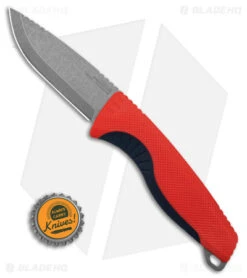 SOG Aegis FX Fixed Blade Knife Rescue Red/Indigo Blue (3.6" Stonewash) 9 SOG Aegis FX Fixed Blade Knife Rescue Red/Indigo Blue (3.6" Stonewash) -Sog Knives SOG Aegis FXFBK Rescue Red Indigo Blue 3in SW BHQ 176866 td size