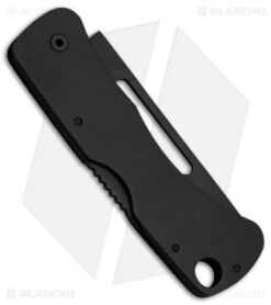 SOG Centi II Lock Back Keychain Knife Black Stainless Steel (2.1" Black) 7 SOG Centi II Lock Back Keychain Knife Black Stainless Steel (2.1" Black) -Sog Knives SOG Centi II Black CE1012 CP jr side