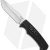 SOG Field Fixed Blade Knife Black Rubber (4" Satin)