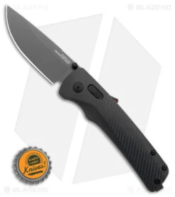SOG Flash AT-XR Lock Spring Assisted Knife Urban Gray GRN (3.4" Dark Gray D2) -Sog Knives SOG Flash AT Lock Knife Urban Gray 3 in Dark Gray BHQ 175647 td size
