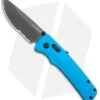 SOG Flash AT-XR Lock Knife Civic Cyan GRN (3.45" Dark Gray Serr) -Sog Knives SOG Flash AT XR Lock Civic Cyan GRN Gray Serr BHQ 105721 jr