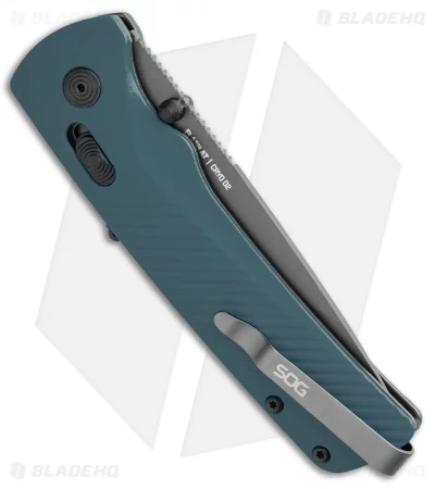 SOG Flash AT-XR Lock Knife Urban Gray GRN (3.45" Dark Gray Serr) 5 SOG Flash AT-XR Lock Knife Urban Gray GRN (3.45" Dark Gray Serr) - Image 3