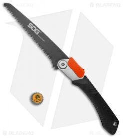 SOG Folding Camp Saw W/ Nylon Sheath F10-N 11 SOG Folding Camp Saw W/ Nylon Sheath F10-N -Sog Knives SOG Folding Camp Saw Nylon Sheath F10 N BHQ 7162 jr bottlecap