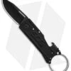 SOG Keytron Clip Point Folding Knife Key Chain Blackout (1.9" Black) KT1003-CP 2 SOG Keytron Clip Point Folding Knife Key Chain Blackout (1.9" Black) KT1003-CP -Sog Knives SOG Keytron CP Key Chain Blackout Black KT1003 CP BHQ 104065 jr