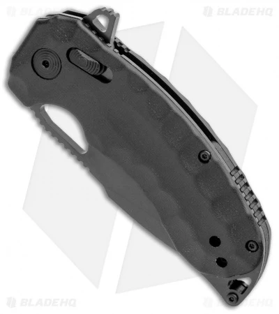 SOG Kiku XR Blackout XR-Lock Knife Black Micarta (3" Black) 4 SOG Kiku XR Blackout XR-Lock Knife Black Micarta (3" Black) - Image 2