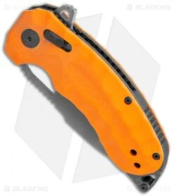 SOG Kiku XR LTE Knife Orange G-10 (3" Gray) 12-27-03-57 7 SOG Kiku XR LTE Knife Orange G-10 (3" Gray) 12-27-03-57 -Sog Knives SOG Kiku XR LTE Blackout XR Lock Orange G 10 Black 12 27 03 57 BHQ 116851 jr spine