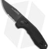 SOG Knives SOG-TAC AU Compact Automatic Knife Black (3" Black Serr) 2 SOG Knives SOG-TAC AU Compact Automatic Knife Black (3" Black Serr) -Sog Knives SOG Knives SOG TAC AU Compact Auto Black Black Serr 15 38 08 57 BHQ 119253 jr
