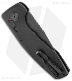 SOG Knives SOG-TAC AU Compact Automatic Knife Black (3" Black Serr) 8 SOG Knives SOG-TAC AU Compact Automatic Knife Black (3" Black Serr) -Sog Knives SOG Knives SOG TAC AU Compact Auto Black Black Serr 15 38 08 57 BHQ 119253 jr side