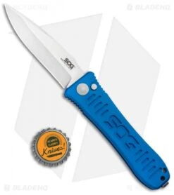 SOG Knives Spec Elite I Automatic Knife Blue (3.5" Satin) SE-51BU 10 SOG Knives Spec Elite I Automatic Knife Blue (3.5" Satin) SE-51BU -Sog Knives SOG Knives Spec Elite I Auto Blue Satin SE 51BU BHQ 92925 jr bottlecap