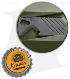 SOG PopGrip Multi-Tool Moss Green + Black 805106 11 SOG PopGrip Multi-Tool Moss Green + Black 805106 -Sog Knives SOG POPGRIP Multi Tool Moss Green Black BHQ 121284 jr bottlecap
