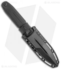 SOG Knives Pentagon FX Fixed Blade Knife Blackout G10 (4.75" Black) 8 SOG Knives Pentagon FX Fixed Blade Knife Blackout G10 (4.75" Black) -Sog Knives SOG Pentagon FX Blackout Black 17 61 01 57 BHQ 119269 jr sheath