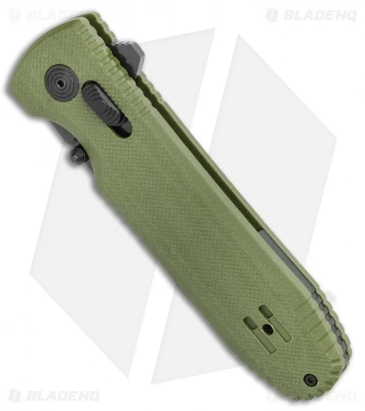 SOG Pentagon XR Lock Knife OD Green G-10 (3.5" Black) 4 SOG Pentagon XR Lock Knife OD Green G-10 (3.5" Black) - Image 2