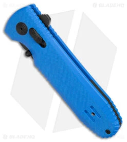 SOG Pentagon XR LTE Bar Lock Knife Blue G-10/CF (3.5" Black CTS XHP) -Sog Knives SOG Pentagon XR LTE Flipper Blue G 10 Black BHQ 140128 jr spine