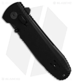 SOG Pentagon XR LTE Flipper Knife Black G-10 (3.5" Black) 7 SOG Pentagon XR LTE Flipper Knife Black G-10 (3.5" Black) -Sog Knives SOG Pentagon XR LTE Knife Black G10 3in Graphite BHQ 140125 td spine
