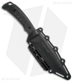 SOG Pillar Fixed Blade Knife Black Canvas Micarta (5" Satin) 9 SOG Pillar Fixed Blade Knife Black Canvas Micarta (5" Satin) -Sog Knives SOG Pillar Black Canvas Micarta UF1001 BX BHQ 52446 jr sheath