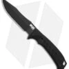 SOG Pillar Fixed Blade Knife Black Canvas Micarta (5" Black Cerakote S35VN)