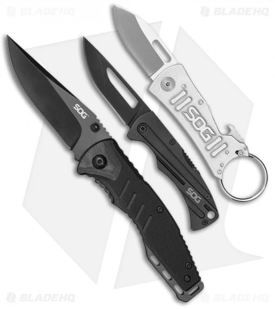SOG Professional 3.1 3 In 1 Pocket Knife Kit 3 SOG Professional 3.1 3 In 1 Pocket Knife Kit