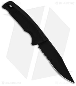 SOG Recondo FX Fixed Blade Knife Black GRN/Rubber (4.6" Black Serr) 8 SOG Recondo FX Fixed Blade Knife Black GRN/Rubber (4.6" Black Serr) -Sog Knives SOG Recondo FX FXB Black GRN Rubber 2in Blk BHQ 140878 td spine