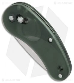 SOG Sculptura Drop Point Arc-Lock Knife Green Zytel (2" Satin) -Sog Knives SOG Sculptura dp arc lock green zytel satin BHQ 74894 er spine