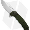 SOG Seal XR Flipper Knife OD Green FRN (3.9" Stonewash S35VN) BHQ Exclusive