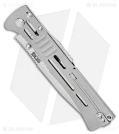 SOG SlimJim XL Bead Blast Assisted Opening Knife (4.18" Satin) SJ-51 7 SOG SlimJim XL Bead Blast Assisted Opening Knife (4.18" Satin) SJ-51 -Sog Knives SOG SlimJim XL Bead Blast Assisted Opening Knife 4.18 Satin SJ 51 BHQ 11536 LS Spine