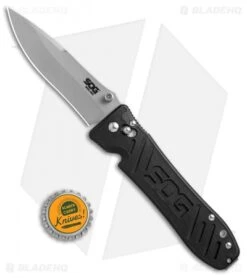 SOG Spec Arc Drop Point Arc-Lock Knife (4" Bead Blast) SE15 -Sog Knives SOG Spec Arc drop point Arc Lock bb SE15 BHQ 52234 jr bottlecap