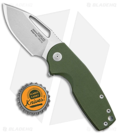 SOG Stout FLK Frame Lock Knife OD Green G-10 (2.75" SW) 6 SOG Stout FLK Frame Lock Knife OD Green G-10 (2.75" SW) - Image 4
