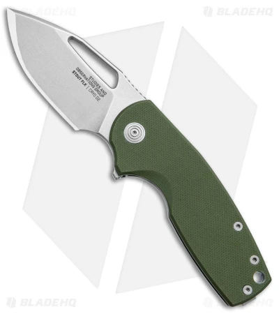 SOG Stout FLK Frame Lock Knife OD Green G-10 (2.75" SW) 3 SOG Stout FLK Frame Lock Knife OD Green G-10 (2.75" SW)