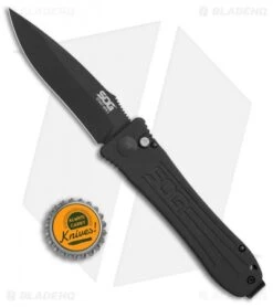 SOG Strat Ops Automatic Knife Black Canvas Micarta (3.5" Black) 9 SOG Strat Ops Automatic Knife Black Canvas Micarta (3.5" Black) -Sog Knives SOG Strat Ops black canvas micarta black BHQ 52429 er size