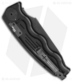 SOG-TAC Automatic Knife Drop Point (3.5" Black) ST-06 8 SOG-TAC Automatic Knife Drop Point (3.5" Black) ST-06 -Sog Knives SOG TAC Automatic Knife Drop Point 3.5 Black ST 06 BHQ 6208 LS Side