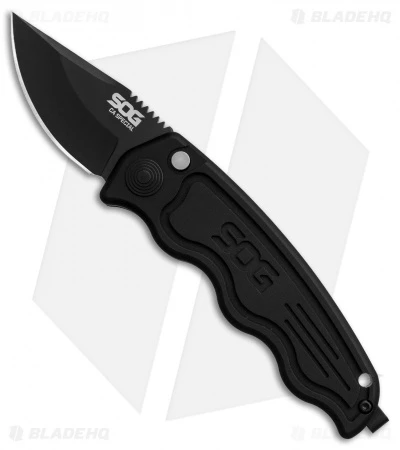 SOG-TAC California Special Automatic Knife (1.9" Black) ST-14 3 SOG-TAC California Special Automatic Knife (1.9" Black) ST-14