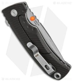 SOG Tellus Frame Lock Knife OD Green FRN (3.65" Stonewash Cryo 440) 8 SOG Tellus Frame Lock Knife OD Green FRN (3.65" Stonewash Cryo 440) -Sog Knives SOG Tellus FLK OD Green FRN 3in SW BHQ 158134 td side