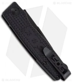 SOG Terminus Slip Joint Folding Knife Black G-10 (3" Black) 7 SOG Terminus Slip Joint Folding Knife Black G-10 (3" Black) -Sog Knives SOG Terminus Black TM1002 BX jr side