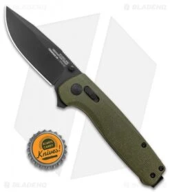 SOG Exclusive Terminus XR Lock Knife Green Micarta (3" Black) 9 SOG Exclusive Terminus XR Lock Knife Green Micarta (3" Black) -Sog Knives SOG Terminus XR Lock Green Micarta Black TM1037 BX BHQ 119365 jr bottlecap