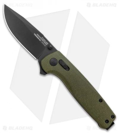 SOG Exclusive Terminus XR Lock Knife Green Micarta (3" Black) 3 SOG Exclusive Terminus XR Lock Knife Green Micarta (3" Black)