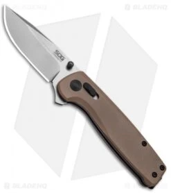 SOG Terminus XR Lock Knife Tan G-10 (3" Stonewash) TM1024-CP