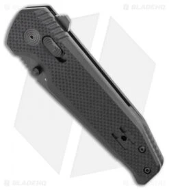 SOG Vision XR Lock Knife Black G-10 (3.4" Black Serrated) 7 SOG Vision XR Lock Knife Black G-10 (3.4" Black Serrated) -Sog Knives SOG Vision Mk3 Partially Serrated 12 57 02 57 BHQ 107731 LS Spine