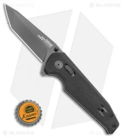 SOG Vision XR Lock Knife Black G-10 (3.4" Black) 10 SOG Vision XR Lock Knife Black G-10 (3.4" Black) -Sog Knives SOG Vision Mk3 Straight Edge 12 57 01 57 BHQ 107730 LS Bottlecap