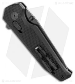 SOG Vision XR Lock Knife Black G-10 (3.4" Black) 9 SOG Vision XR Lock Knife Black G-10 (3.4" Black) -Sog Knives SOG Vision Mk3 Straight Edge 12 57 01 57 BHQ 107730 LS Side