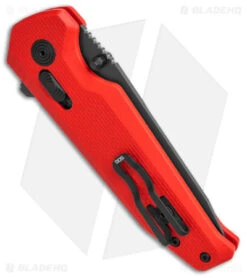 SOG Vision XR LTE Flipper Knife Red G-10 (3.4" Black) 8 SOG Vision XR LTE Flipper Knife Red G-10 (3.4" Black) -Sog Knives SOG Vision XR LTE Knife Red G10 3in Black BHQ 140127 td side