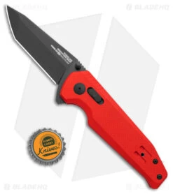SOG Vision XR LTE Flipper Knife Red G-10 (3.4" Black) 9 SOG Vision XR LTE Flipper Knife Red G-10 (3.4" Black) -Sog Knives SOG Vision XR LTE Knife Red G10 3in Black BHQ 140127 td size
