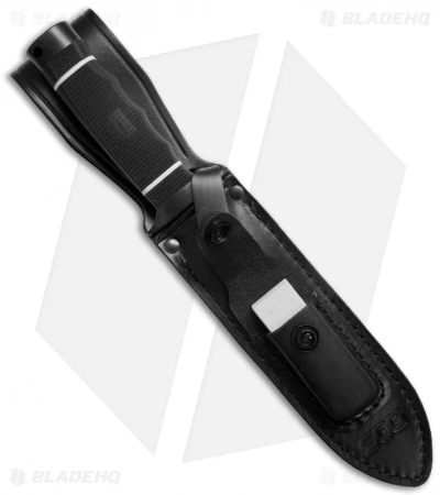 SOG Demo Fixed Blade Knife (7.2" Black Plain) SSD-01 4 SOG Demo Fixed Blade Knife (7.2" Black Plain) SSD-01 - Image 2