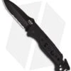 SOG Escape Lockback Knife Black (3.4" Black Serr) FF-25